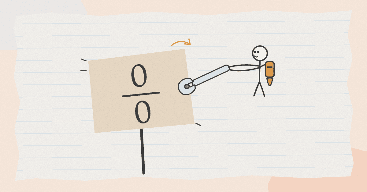 An illustration of L'Hôpital's rule