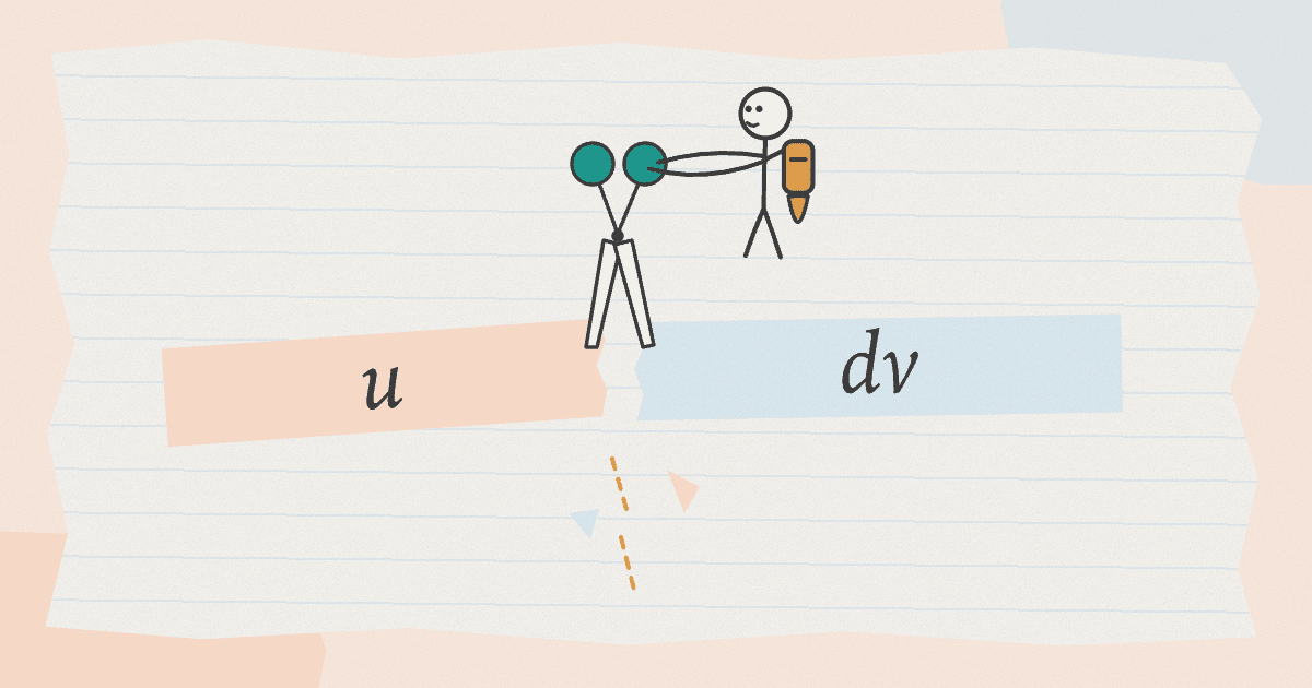 An illustration of Integration by parts
